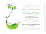 Pea In the Pod Baby Shower Invitations Belle Announces New Pea In A Pod Baby Shower Invitations