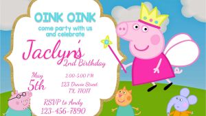 Peppa Pig Birthday Invitation Template Free Printable Peppa Pig Invitation Templates Free