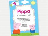 Peppa Pig George Party Invitations Peppa Pig Birthday Invitation Diy Printable