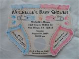 Personalized Photo Baby Shower Invitations Unique Personalized Baby Shower Diaper Invitations Twins