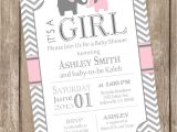 Pink and Grey Baby Shower Invites Chandeliers & Pendant Lights