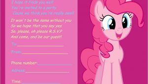 Pinkie Pie Birthday Invitations Pinkie Pie Party Invitation by ask Makayla On Deviantart