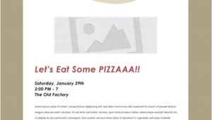 Pizza Party Invitation Email 25 Email Invitation Templates Psd Vector Eps Ai