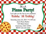 Pizza Party Invitation Template Items Similar to Pizza Party Birthday Invitations Girl