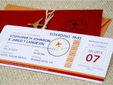 Plane Ticket Wedding Invitation Template 5 Destination Wedding Save the Date Ideas Boarding