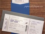 Plane Ticket Wedding Invitation Template Boarding Pass Airline Ticket Invitation Diy Printable Pdf