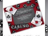 Poker Party Invitation Template Free Casino Party Invitations Gamble Love by Blackcherryprintable