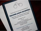 Police Academy Graduation Invitation Wording Thin Blue Line Police Academy Graduation Announcement or