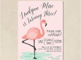 Pool Party Bridal Shower Invitations Flamingo Invitation Flamingo Party Pool Party Baby