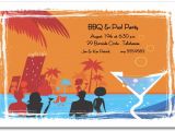 Pool Party Invitation Ideas for Adults Night Time Pool Invitation
