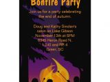 Porch Party Invitation Personalized Bonfire Invitations