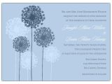 Powder Blue Wedding Invitations Dandelions Powder Blue Wedding Invitations Paperstyle