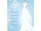 Pre Printed Bridal Shower Invitations Wedding Dress Chandelier Bridal Shower Invitation