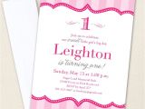 Pretty In Pink Birthday Party Invitations Pretty In Pink Party Invitations Professionally Printed or