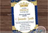 Prince Baby Shower Invites Little Prince Baby Shower Invitation Prince Baby Shower
