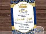 Prince Baby Shower Invites Little Prince Baby Shower Invitation Prince Baby Shower
