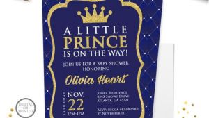 Prince Baby Shower Invites Prince Baby Shower Invitation Royal Prince Baby Shower
