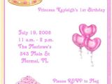 Princess 1st Birthday Party Invitation Wording 17 Best Images About Ella S 1st Birthday On Pinterest