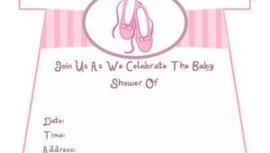 Printable Baby Girl Shower Invitations Girl Baby Shower Invitations Printable