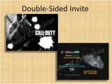 Printable Call Of Duty Birthday Invitations Diy Printable Cod Birthday Party Invitation Call Of Duty