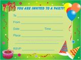 Printable Childrens Birthday Party Invitations Printable Boy Birthday Party Invitations Listmachinepro Com