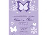 Quinceanera Invitations butterfly theme Purple butterfly Quinceanera Invitations