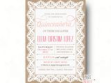 Quinceanera Sayings for Invitations Burlap and Lace Quinceanera Invitation Quinceanera Invites