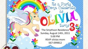 Rainbow Unicorn Birthday Invitations Free 9 Best Images Of Free Printable Unicorn Invitations