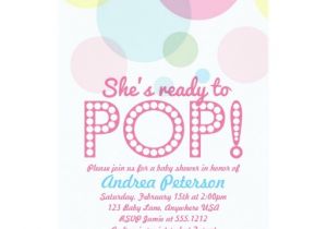 Ready to Pop Baby Shower Invitations Free Ready to Pop Baby Shower Invitation