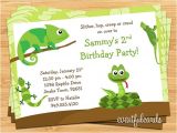 Reptile Birthday Party Invitations Printable Reptile Birthday Party Invitation by eventfulcards On Etsy