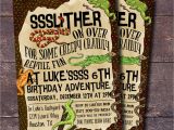 Reptile Party Invites Reptile Party Invitation Boys Birthday Invitation Reptile