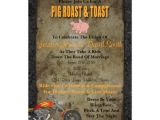 Roast and toast Birthday Invitation Pig Roast and toast Biker Wedding Invitation