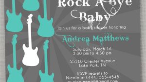 Rock A bye Baby Shower Invitations Rock A bye Baby Shower Invitation by Greysquare On Etsy