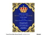 Royal Prince Baby Shower Invitations Fancy Prince Baby Shower Royal Blue 6 5×8 75 Paper