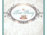 Royal Tea Party Invitation Template Vintage Royal Bridal Shower Tea Party Invitation Zazzle