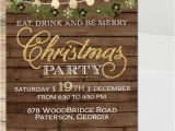 Rustic Party Invitation Template 37 Christmas Party Invitation Templates Psd Vector Ai