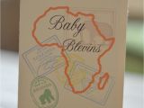 Safari Passport Baby Shower Invitations Items Similar to Baby Shower Safari Passport Invitation On