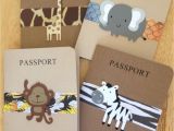 Safari Passport Baby Shower Invitations Passport Invitation Cards