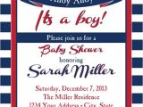 Sailboat Invitations for Baby Shower Nautical Baby Shower Invitation Ahoy Ahoy