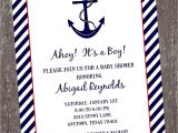 Sailor Baby Shower Invitations Template Nautical Baby Shower Invitations Templates