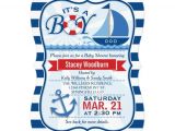 Sailor Baby Shower Invitations Template Nautical theme Baby Shower Invitations – Gangcraft