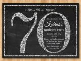 Sample 70th Birthday Invitation Wording 70th Birthday Party Invitations