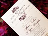 Sangria Color Wedding Invitations Brides Birthdays and Babies Blog by Tiger Lily Invitations