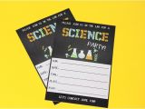 Science Party Invitations Template Free Science Party Printables Birthday Parties