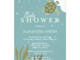 Sea themed Baby Shower Invitations Ocean theme Sea Turtle Baby Shower Invitation