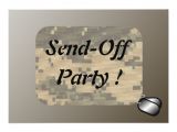 Send Off Party Invitation Card Military Send Off Party Patriotic Card Zazzle