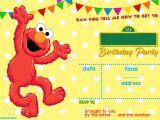 Sesame Street 1st Birthday Invitation Template Sesame Street Birthday Invitations Online Free