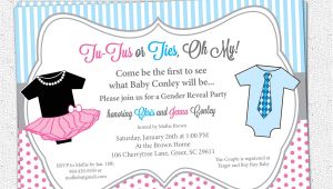 Sex Reveal Party Invitations Gender Reveal Party Invitations Template Best Template