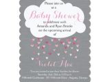 Showered with Love Baby Shower Invitations 39 Showered with Love 39 Baby Girl Shower Invitation Zazzle