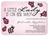 Shutterfly Baby Girl Shower Invitations Ladybug Sparkle 5×7 Custom Baby Shower Invitations